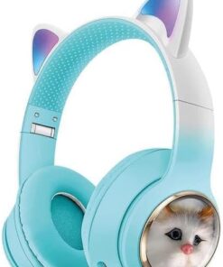 Wireless 5.3 Stereo Kedili Kulak Üstü Bluetooth Kulaklık Yeşil BLT-45