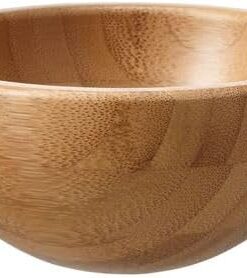 Bambu Servis Kasesi Ölçü 12 Cm Bambu Çerezlik Kase
