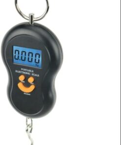 ELEKTRONİK Dijital Bagaj/Bavul Tartısı - Hassas ve Taşınabilir Ağırlık Ölçümü için LCD Ekran ve 4 Ağırlık Birimi - 50 kg Kapasite, Taşınabilir Tasarım (PİL DAHİL) Terazi