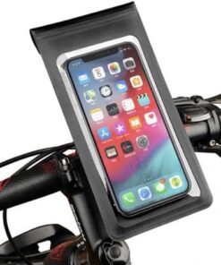 Su Geçirmez Tpu Şeffaf Gidona Takılan Motosiklet Telefon Tutucu Bisiklet Telefon Tutucu