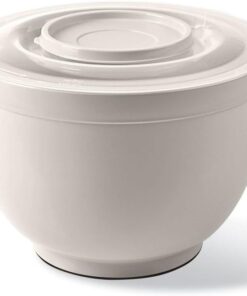 Home Karıştırma Kabı & Mikser Kase Kapaklı Mikser Kase 3 Litre Çırpma Kabı Krem