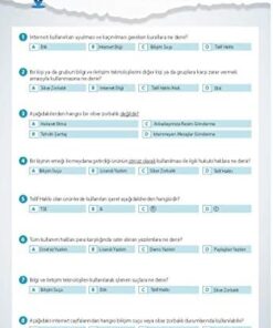 Teknolojileri ve Yazılım Dersi 6. Sınıf Akıllı Defter