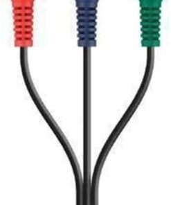 BLK-F3Y080bf2M 3xRCA,M/M Metal Kablo, 2m, Siyah