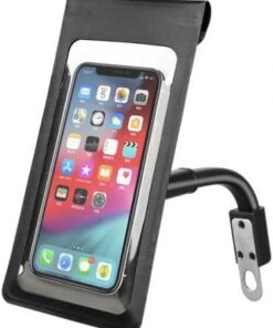 Su Geçirmez Tpu Şeffaf Aynaya Takılan Motosiklet Telefon Tutucu Bisiklet Telefon Tutucu