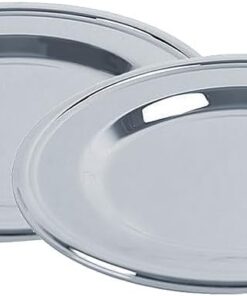 04STY003479 Ekmek Tabağı, Gümüş Kaplama, 16 Cm, 2 Parça