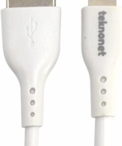 iPhone Uyumlu 1 Metre USB Şarj Kablosu – Dayanıklı, Hızlı Şarj & Veri Aktarımı – Beyaz, iPhone 13/12/11, XS, XR, X, 8, 7 ve Daha Fazlası için uyumlu,MFi Sertifikalı