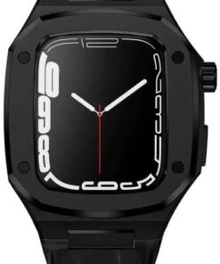 ​​​Apple İle Uyumlu Watch 7 45mm KRD-67 Kordon Siyah