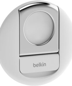 Mac dizüstü bilgisayarlar için MagSafe iPhone tutucu; kamera aktarma fonksiyonlarının kullanımı için kolay manyetik sabitleme, iPhone 16, Plus, Pro, Pro Max, 15/14/13/12 ile uyumlu, beyaz