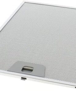 Filtre 25,3 X 30 Davlumbaz Filtre Seti - 2 Adet Tek Tırnak (Alüminyum) | Alt Kenar Çift Tırnak