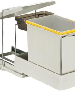 21600 Raylı Dolap İçi Çöp Kovası 16+1 Lt (17 Lt)