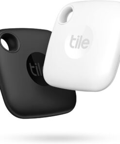 Mate Smart Tag 2'li Paket, Bluetooth Takip Cihazları - Anahtarlar, Çantalar, Evcil Hayvanlar için Eşya Bulucular, 76 Metre Mesafeye Kadar, iOS ve Android Uyumlu