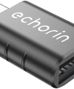 OTG (Tekli) Akıllı Giriş USB 3.0 to Type-C Dönüştürücü Adaptör Çevirici 5Gbps Hızlı Şarj ve Data Aktarımı Siyah