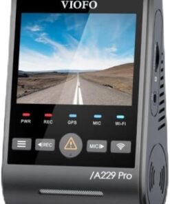 A229 Pro 4K HDR Sony Starvis 2 Sensörlü Wi-Fi GPS'li Araç Kamerası