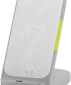 InstantStation Kablosuz Stand 33W PD USB-C ve USB-A Kompakt Hızlı Şarj Kablosuz Şarj Cihazı (Beyaz)