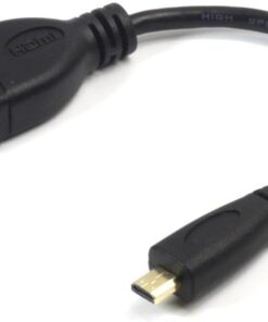 Mikro Hdmi Çevirici Dönüştürücü Adaptör Kablosu 15Cm