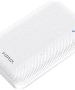5000 Mah Çift USB Çıkışlı Powerbank Beyaz PB-52