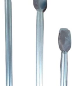 3 Farklı Boyda Paslanmaz Çelik Şef Mangal Barbekü Maşa Seti Kömür Izgara Maşa Seti - 23/31/36 cm