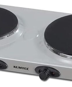 LX-7021 Hotplate İkili Elektrikli Ocak, Ev Tipi, Demir, 2500W