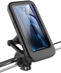 Ayarlanabilir Uzunluk Su Geçirmez Dokunmatik Kontrol Motorsiklet Telefon Tutucu Bisiklet Tutucu