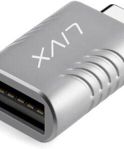 USB3.0 to Type C Çevirici Dönüştürücü OTG Adaptör Gümüş LVA-OTGMD