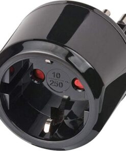 Türkiye Fiş Sistemi İtalya Uyumlu IP20 Lisanslı Topraklı Travel Adaptör Dönüştürücü