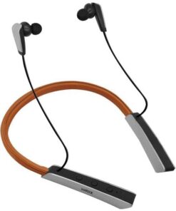 Bluetooth 5.0 45 Saat Kullanım Süreli Boyun Askılı Bluetooth Kulaklık Kahverengi BLT-35