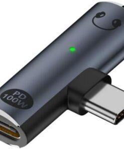 2in1 Type C to 3.5mm Kulaklık Type C 100W Hızlı Şarj Dönüştürücü OTGCX