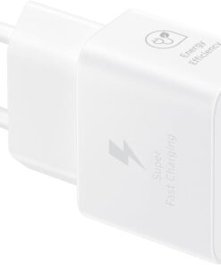 25 Watt Şarj Adaptörü + Kablo Seti, Beyaz
