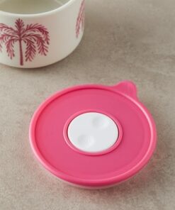 Home Carnival Tree New Bone China Saklama Kabı Pembe