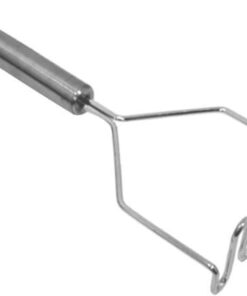 Paslanmaz Metal Patates Ezici 29 cm Gri - THN74012