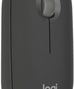 M350s Pebble Mouse 2 İnce Bluetooth Kablosuz Mouse, Taşınabilir, Hafif, Özelleştirilebilir Tuş, Sessiz Tıklama, Windows, macOS, iPadOS, Android, Chrome İşletim Sistemleri, Easy-Switch, Siyah