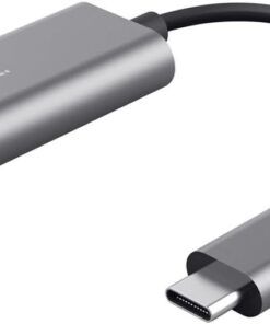 Dalyx USB-C - HDMI adaptörü, Ultra HD 4K video ve çok kanallı ses, harici HDMI ekran veya TV cihazı, PC, MacBook, Chromebook, dizüstü bilgisayar için