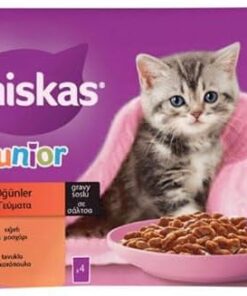 Pouch Sos İçinde Sığırlı Ve Tavuklu Yavru Kedi Konservesi 4 Adet 85 Gr