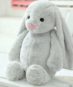 Arkadaşım Uzun Kulak Bunny Peluş Tavşan 65 cm Gri