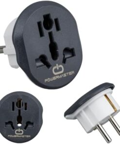 LED Amerikan Fişi İngiliz Fişi Ve Avustralya Fişi Dönüştürücü Adaptör 16A 250V Seyahat Tipi Universal Çevirici Priz Kompakt Tasarım (2 Adet)