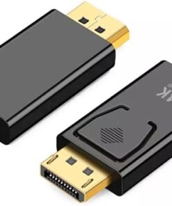 Plus PX-1325-4K Display Port to HDMI Dönüştürücü, DP to 4K Hdmi Çevirici (Display Port Bilgisayara Takılır) (HDMI Kablo ile Monitör, TV Projeksiyon Takılır)