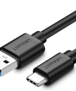 3.0 A USB-A & USB-C Data ve Şarj Kablosu, 2 Metre, Siyah, ACBUGN20884