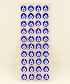 VİTRİNİ Nazar Boncuğu Sticker 40 Adet 1.3 cm X 1.4 cm