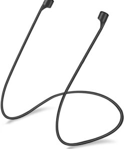 Airpods 4.Nesil/ANC Manyetik Mıknatıslı Kulaklık İpi Siyah [AirPods 4 ile Uyumlu Kılıf - Siyah]