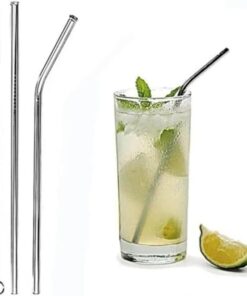 Life 2 Li Metal Paslanmaz Çelik Pipet ve Temizleme Fırçası MIT1116