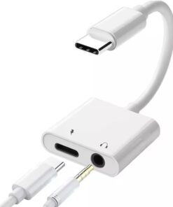 Type-C to 3.5mm Jack Kulaklık Çevirici Kablosu USB C Ses Aux Kablosu Ses Adaptörü Kulaklık Şarj Dönüştürücü için Type C to 3.5mm Sadece Telefon ile Uyumludur JBC039