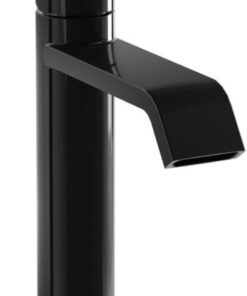 Suit A4281639 Lavabo Bataryası, Üstten Kumandalı, Parlak Siyah