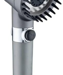 Masajlı Çok Fonksiyonlu Ayarlanabilir Duş Başlığı El Duşu 3 Modlu Ayarlanabilir Duş Başlığı,Masajlı 3 Fonksiyonlu El Duş, Handshower (GRİ)