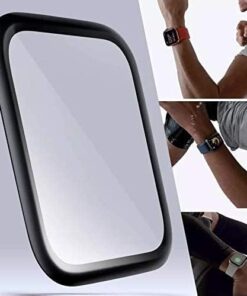 Trend Apple Watch Series 38mm Akıllı Saat için Ekranı Tam Kaplayan Temperli Cam Ekran Koruyucu
