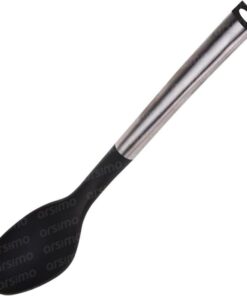 Metal Saplı Servis Yemek Kaşığı | Metal Saplı Yanmaz Yapışmaz Servis Yemek Kaşığı 34 Cm