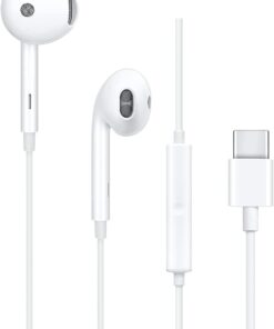 Samsung S22 / S22 Ultra / S23 / S23 Ultra Uyumlu Type-c Kulaklık Orjinal e Yakın Kalite, Teknosepetim, Beyaz, Large