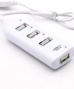 Port USB Çoğaltıcı Çoklayıcı Hub USB 2.0 Çoklama PC Laptop - Beyaz