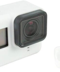Silikon Lens ve Koruyucu Kılıf Beyaz GoPro Hero 5 ile Uyumlu