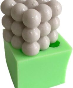 Bubble Şeklinde Silikon Kokulu Taş Ve Mum Kalıbı 4x4x4 Cm dop13763093igo