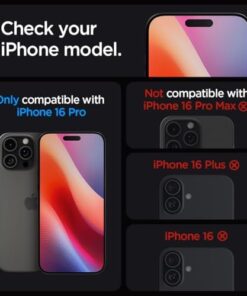 iPhone 16 Pro Hayalet Cam Ekran Koruyucu Kolay Kurulum Glas.tR EZ Fit Privacy - AGL07936